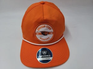 Oregon State University Beavers Top of the World Golfer Rope Snapback Hat Cap - Picture 1 of 12