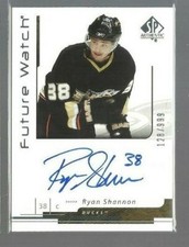 2006-07 SP Authentic #161 Ryan Shannon AU RC 128/999 (ref 70126)