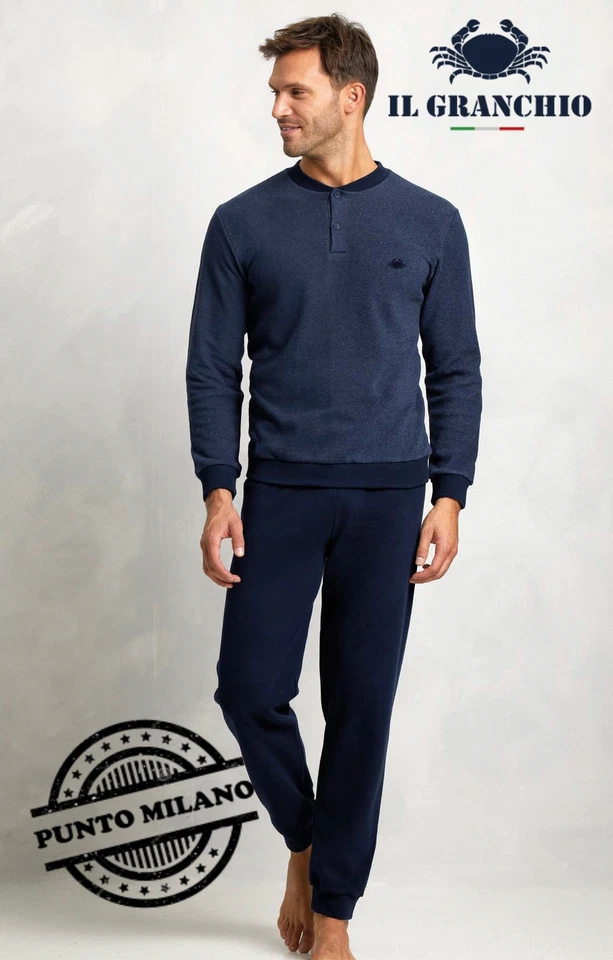 PIGIAMA UOMO IL GRANCHIO GP2079-1 - Immagine 1 di 1