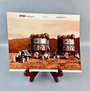 NASA Concept Picture Two Habitats on Mars By Frassanito And Associates - Picture 1 of 8