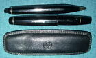 Vintage KAWECO Sport Set V16 /14C 585 NIB M & Ballpoint Pen 619; Leather Ca