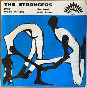 THE STRANGERS - CRAB LOUIE EP - 1959 French AMERICA 7" EP RnB DooWop HEAR - Picture 1 of 3