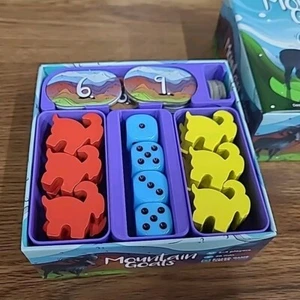Mountain Goats - 3d printed box insert - ANY COLOR - AllPlay - 2-4players - Picture 1 of 10