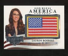 2020 Decision Silver Foil God Bless America Lauren Boebert USA Flag Patch