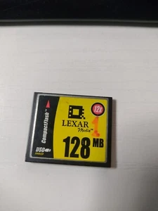 Lexar Compact Flash Memory Card 128Mb 12X - Picture 1 of 1