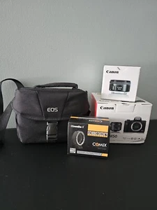Canon M50 Bundle- 3 Lenses 3 Batteries and 2 Chargers (ef-eos M adapt Included) - Picture 1 of 23