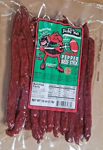 The Jerky Hut - Jalapeno beef sticks (1 LB), Gluten-Free - Picture 1 of 5
