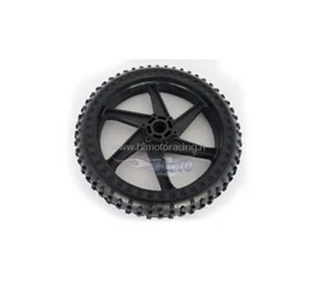 MX5007 Rad Komplett Gummi + Kreis Ant. Motocross HIMOTO 1/4 Ersatzteile MX400 - Bild 1 von 1