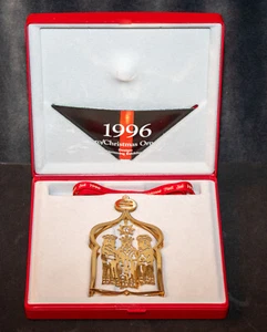 GEORG JENSEN 1996 Three Wise Men heilige 3 Könige 24k verg.+ Box  F. Eskildsen - Bild 1 von 3