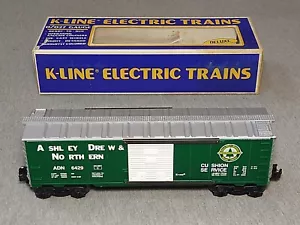 K-Line O/O27 6429 Ashley Drew & Northern Boxcar K-6429 en caja original ~ TS - Imagen 1 de 10