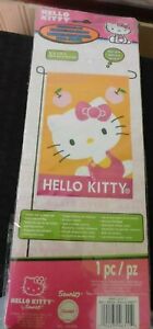 Hello Kitty Garden Flag 12" x 18" by Sanrio New in Package SIL-34494