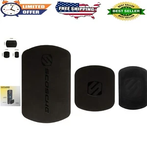 Heat-Resistant Metal Plates for Magnetic Phone Mount - Replacement Kit in Black - Picture 1 of 9