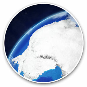 2 x Vinyl Stickers 30cm - Antarctica From Space Planet Earth Cool Gift #21142