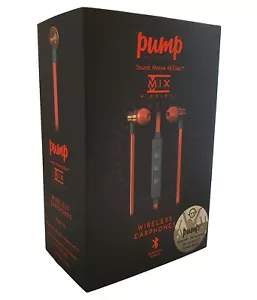 Pump Audio Mix Wireless Bluetooth In-Ear Earphones Headphones | Black - Picture 1 of 7