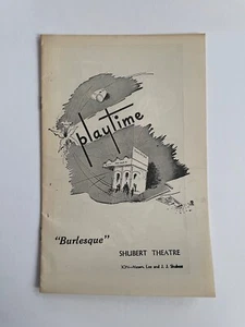 De colección Burlesque Playbill (1948) Shubert Theatre Fay McKenzie Programa Boston - Imagen 1 de 8