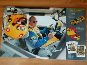 2000 Ken Schrader M&M's Racing Team 13x8 Promo Hero Card Merchandise Order Form - Picture 1 of 2