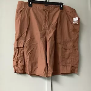 New Jeans by Buffalo Cargo Shorts Men's 38 Brown Rusty 100% Cotton Light Weight - Picture 1 of 21