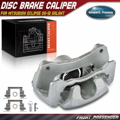 1件装右前盘式制动卡钳带支架适用于三菱Eclipse 06-12 Galant — 第 1/4 张图片