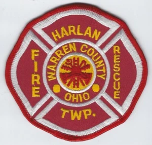 **PARCHE DE RESCATE DE BOMBEROS DEL DEPARTAMENTO DE BOMBEROS DEL MUNICIPIO DE HARLAN OHIO** - Imagen 1 de 1
