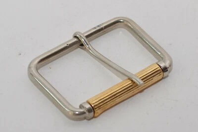 FAMPI Rollschnalle / Gürtelschnalle / Schnalle, Breite ca. 50 mm, silber, Buckle, NOS