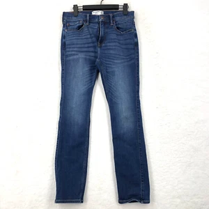 Abercrombie & Fitch Kids 15 / 16 Dark Blue Skinny Jeans Slim Whiskers Pockets - Picture 1 of 9