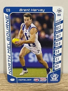 2016 AFL TEAMCOACH COMMON NORTH MELBOURNE KANGAROOS BRENT HARVEY #120. - Picture 1 of 1
