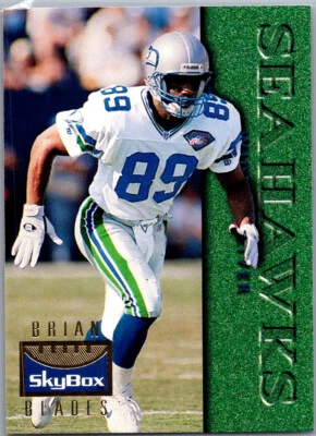 #124 Brian Blades Seattle Seahawks 1995 SkyBox Premium - Image 1 of 2