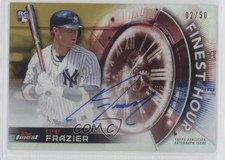 2018 Topps Finest Hour Gold Refractor /50 Clint Frazier #FHA-CF Rookie Auto RC