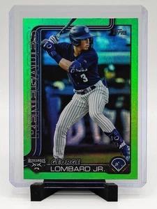 2025 Topps Pro debut George Lombard Jr #PD-41 lámina verde/99 Yankees - Imagen 1 de 2