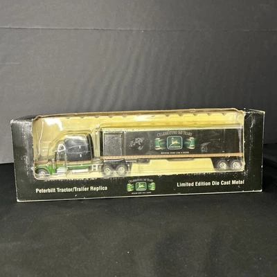 John Deere Peterbilt Semi Trailer 1:64 SpecCast Liberty 1997 Limited NIB - Image 1 of 4