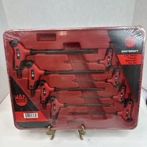 Mac Tools 8 Piece Metric T-Handle Speed Hex Key Set SHKTBM8PT - NEW - Picture 1 of 7