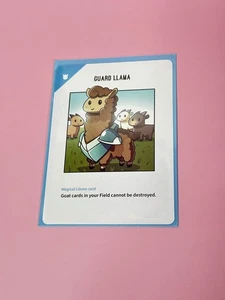 Llamas Unleashed GUARD LLAMA Kickstarter exclusive card Unstable Games - Picture 1 of 3