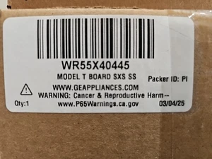 NEW OEM GE REFRIGERATOR CONTROL BOARD PART # WR55X40445 - Picture 1 of 1