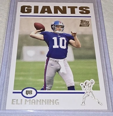 Tarjeta #350 (RC) Eli Manning Rookie 2004 Topps New York Giants Foto 1 de 4