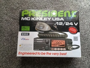 President McKinley USA 40 Kanal CB-Funkgerät AM/SSB/PA 12/24V Wetter Kompakt Neu - Bild 1 von 4
