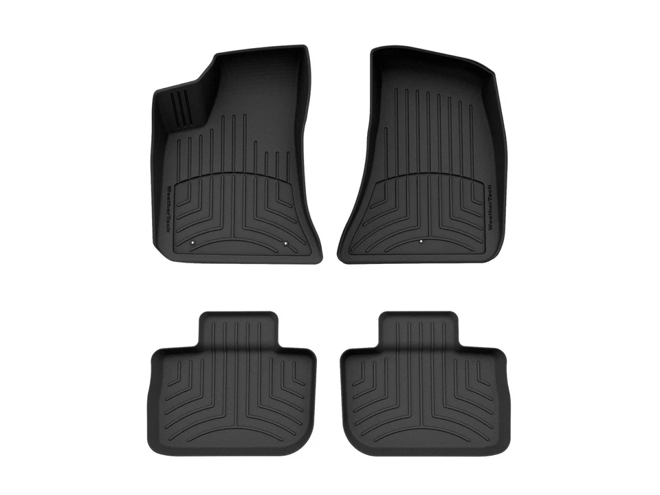WeatherTech FloorLiner HP para Chrysler 300 2011-2023 - 1ª y 2ª fila, negro Foto 1 de 4