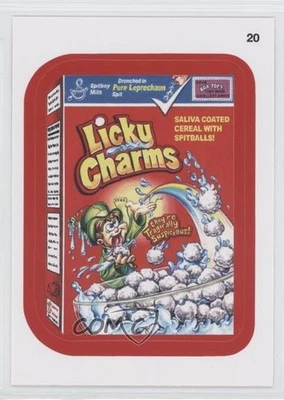 2013 Topps Wacky Packages All-New Series 11 Red Licky Charms #20 0j6 - Image 1 of 3