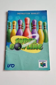 Super Bowling Original N64 US Englisch Sprache Nintendo Anleitung / Manual - Bild 1 von 12