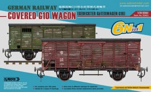 Sabre Model (35A01) 1:35 German Railway Covered G10 Wagon - Picture 1 of 1