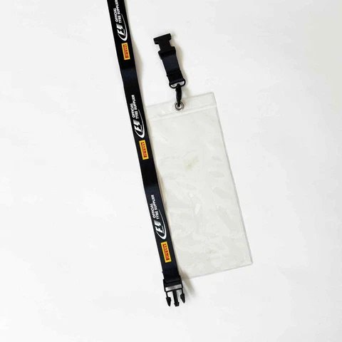 PIRELLI FORMULA 1 Racing Official Tyre Supplier Break Away Ticket Holder Lanyard Cover