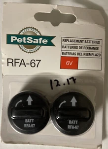 PetSafe RFA-67D-11 Replacement 6-Volt Battery 2 count - Picture 1 of 3