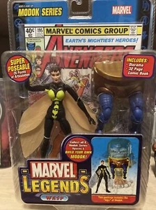FIGURA MARVEL LEGENDS WASP MODOK SERIE TOY BIZ 6" NUEVA SELLADA - Imagen 1 de 2