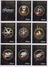 DC Legends Of Tomorrow 1&2, ‘Icons’ Rip Hunter Deco Foil Chase Card Set #I1-9