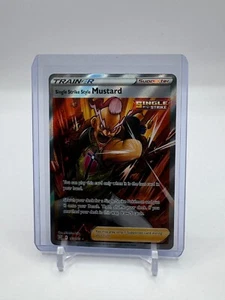SWSH05: Battle Styles #163/163 Senape stile colpo singolo (Full Art) - Foto 1 di 2