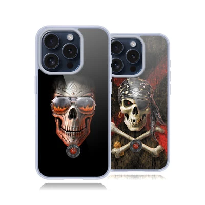 FUNDA OFICIAL ANNE STOKES CALAVERA GEL SUAVE PARA TELÉFONOS APPLE iPHONE Foto 1 de 4