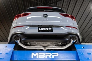 MBRP 3" Armor Pro CatBack Exhaust Dual Split Rear For 2022-2025 VW MK8 GTI 2.0T - Picture 1 of 11