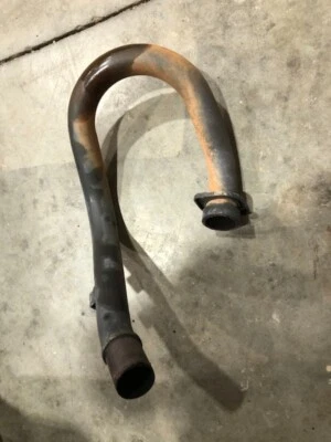 00-23 DRZ400 SM DRZ400SM DRZ400S Exhaust Header Head Tube Muffler OEM header wow - Image 1 of 4