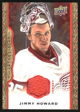 2014-15 UD Masterpieces Memorabilia Framed Red Cloth #49 Jim Howard Jersey /85
