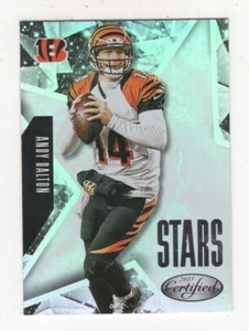 2015 PANINI CERTIFIED STARS ANDY DALTON CINCINNATI BENGALS #S25 - Picture 1 of 3
