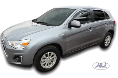 Deflectores de viento en canal para Mitsubishi Outlander Sport 2011-2023 protector de lluvia Foto 1 de 4